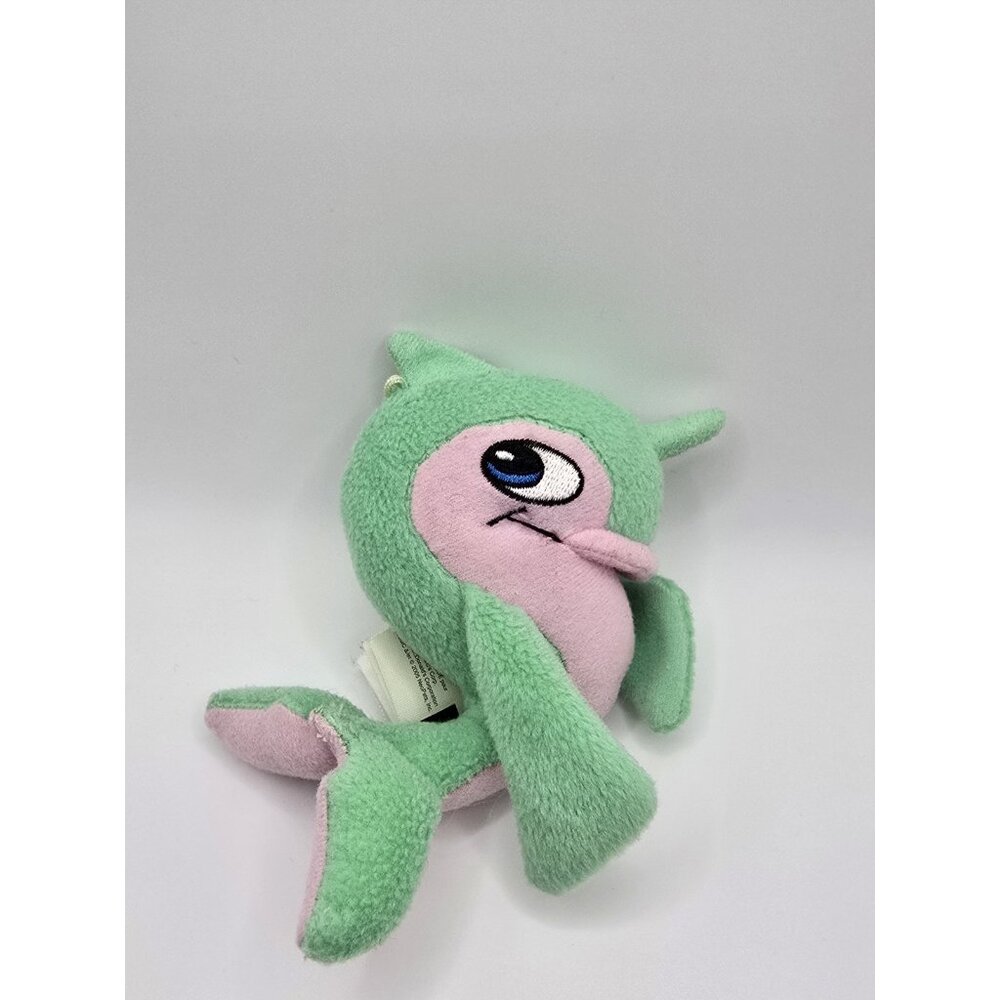 McDonalds Neopets Green Flotsam Mini Plush 2005 Stuffed Toy